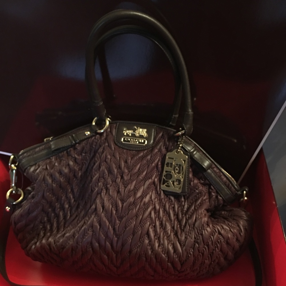 Authentic Limited edition Coach Brown shoulder bag
